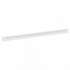 Маркер Memocab - ширина 2,3 мм - чёрная маркировка на белом фоне - заглавная буква J | 037835 | Legrand