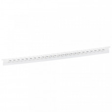 Маркер Memocab - ширина 2,3 мм - чёрная маркировка на белом фоне - цифра 2 | 037782 | Legrand