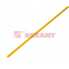 Термоусадка 2,5 / 1,25 мм, желтая (упак. 50 шт. по 1 м) | 20-2502 | REXANT