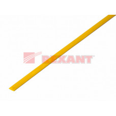 Термоусадка 3,5 / 1,75 мм, желтая (упак. 50 шт. по 1 м) | 20-3502 | REXANT