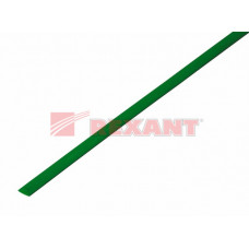 Термоусадка 3,5 / 1,75 мм, зеленая (упак. 50 шт. по 1 м) | 20-3503 | REXANT