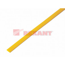 Термоусадка 6,0 / 3,0 мм, желтая (упак. 50 шт. по 1 м) | 20-6002 | REXANT