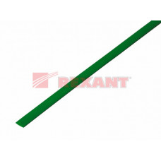 Термоусадка 4,0 / 2,0 мм, зеленый (упак. 50 шт. по 1 м) | 20-4003 | REXANT