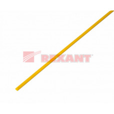 Термоусадка 3,0 / 1,5 мм, желтая (упак. 50 шт. по 1 м) | 20-3002 | REXANT