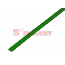 Термоусадка 5,0 / 2,5 мм, зеленая (упак. 50 шт. по 1 м) | 20-5003 | REXANT