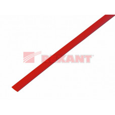 Термоусадка 5,0 / 2,5 мм, красная (упак. 50 шт. по 1 м) | 20-5004 | REXANT