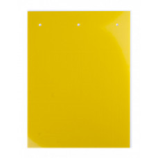 Табличка полужесткая. Установка в держатель. ПВХ-0,5. Желтая | TAS359Y | DKC