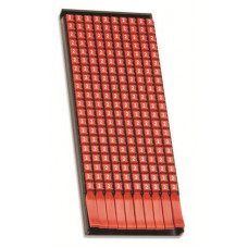 Маркер для кабеля сечением 1,5-2,5 мм пустой красный | MKF999RS2 | DKC