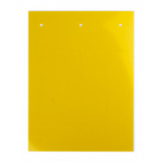 Табличка полужесткая. Установка в держатель. ПВХ-0,5. Желтая | TAS6715Y | DKC