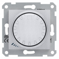 Sedna Алюминий Светорегулятор поворотный 1000Вт, для л/н и г/л с обмот. трансформатором | SDN2200960 | Schneider Electric