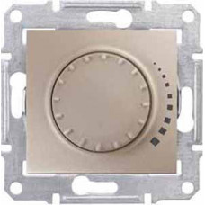 Sedna Титан Светорегулятор поворотный 25-325Вт, для л/н и г/л с электр. трансформатором | SDN2200668 | Schneider Electric