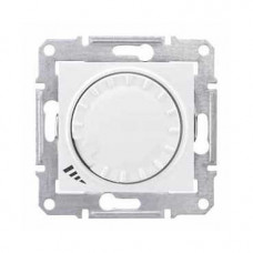 Sedna Белый Светорегулятор поворотно-нажимной 40-600Вт универсальный | SDN2200821 | Schneider Electric