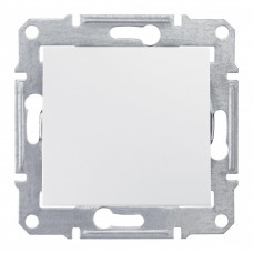 Sedna Белый Выключатель 1-клавишный кнопочный 10А (сх.1) | SDN0700121 | Schneider Electric