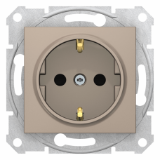 Sedna Титан Розетка 16А c з/к,со шторками, быстрозаж. клеммы | SDN3001768 | Schneider Electric