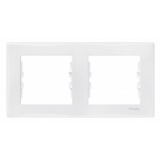 Sedna Белый Рамка 2-ая горизонтальная | SDN5800321 | Schneider Electric