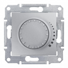 Sedna Алюминий Светорегулятор поворотно-нажимной 25-325Вт,для л/н и г/л с электр.трансформатором | SDN2200760 | Schneider Electric