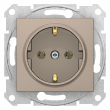 Sedna Титан Розетка 16А c з/к, быстрозаж. клеммы | SDN3001868 | Schneider Electric