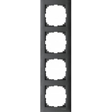 M-Pure 4-постовая рамка, антрацит | MTN4040-3614 | Schneider Electric