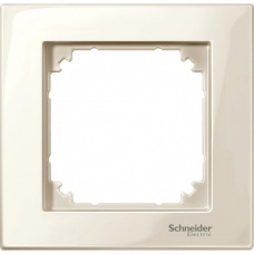 РАМКА M-PLAN 1-МЕСТНАЯ.БЕЖ | MTN515144 | Schneider Electric