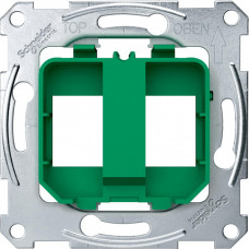 ОПОР.ПЛАТЫ Д/МОДУЛ.ШТЕПСЕЛ.РАЗЪЕМА ЗЕЛЕН | MTN4566-0004 | Schneider Electric