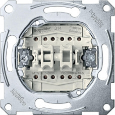 MERTEN Meх-м 2-кл. переключателя сх.6+6, 16AX, QF | MTN3626-0000 | Schneider Electric