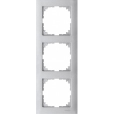 M-Pure 3-постовая рамка, цвет алюминия | MTN4030-3660 | Schneider Electric