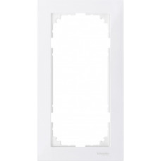 M-Pure 2-постовая рамка без перегородки, полярно-белый | MTN4025-3619 | Schneider Electric