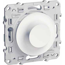 Odace Белый Светорегулятор поворотный 40-600Вт | S52R511 | Schneider Electric