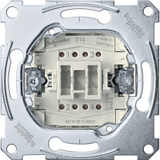 MERTEN Meх-м 1-кл. 2-полюс. выключателя сх.2, 16AX, QF | MTN3612-0000 | Schneider Electric