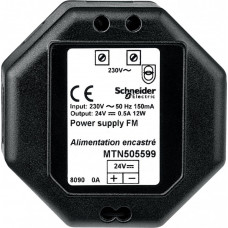 ИСТОЧНИК ПИТАНИЯ DC24/0,5A СКР. МОНАЖ | MTN505599 | Schneider Electric