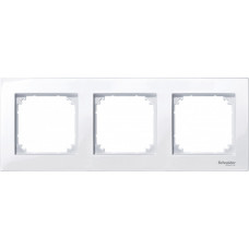 РАМКА M-PLAN 3-МЕСТНАЯ АКТ.БЕЛ | MTN515325 | Schneider Electric