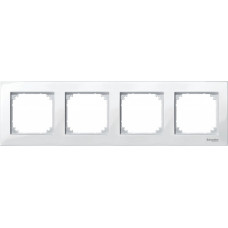 РАМКА M-PLAN 4-МЕСТНАЯ БЕЛ | MTN515419 | Schneider Electric