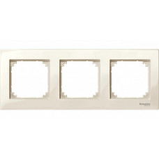 РАМКА M-PLAN 3-МЕСТНАЯ БЕЖ | MTN515344 | Schneider Electric