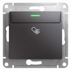 Glossa Графит Выключатель карточный, сх.6, 10AX | GSL001369 | Schneider Electric