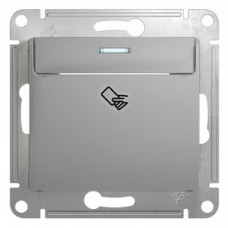 Glossa Алюминий Выключатель карточный, сх.6 | GSL000369 | Schneider Electric