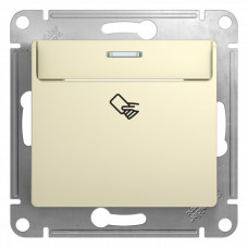 Glossa Бежевый Выключатель карточный, сх.6 | GSL000269 | Schneider Electric