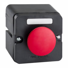 Пост кнопочный ПКЕ 222-1-У2-IP54 (красный гриб) | 150753 | КЭАЗ