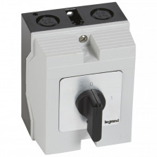 Переключатель - положение вкл/откл - PR 21 - 2П - 2 контакта - в коробке 96x120 мм | 027721 | Legrand