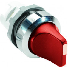 Переключатель M2SS2-20R (короткая ручка) красный 2-х позиционный без подсветки (только корпус) 90# с фиксацией | 1SFA611201R2001 | ABB