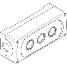 Кнопочный пост пластик. MEP3-0 3 места | 1SFA611813R1000 | ABB