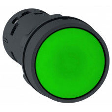XB7 кнопка 22мм зеленая с возвратом НО + НЗ | XB7NA35 | Schneider Electric