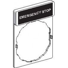 ЭТИКЕТКА EMERGENCY STOP | ZBY2330 | Schneider Electric