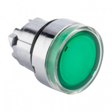 Исполнительный механизм кнопки XB4 зеленый плоский возвратный без фиксации, с подсветкой EKF PROxima | XB4BW-G | EKF