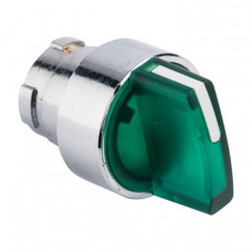 Исполнительный механизм переключателя ХB4 зеленый на 3 положения возвратный без фиксации, с подсветкой с короткой ручкой EKF PROxima | XB4BD3L-G |