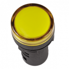 Лампа AD22DS(LED)матрица d22мм желтый 12В AC/DC | BLS10-ADDS-012-K05 | IEK