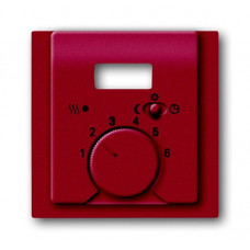 Плата центральная (накладка) для механизма терморегулятора (термостата) 1095 UTA, 1096 UTA, серия impuls, цвет бордо/ежевика | 1710-0-3819 | ABB