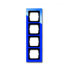 Рамка 4-постовая, серия axcent, цвет синий | 1754-0-4354 | ABB