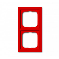 Рамка 2-постовая, серия future linear, цвет красный | 1754-0-4372 | ABB