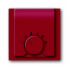 Плата центральная (накладка) для механизма терморегулятора (термостата) 1094 U, 1097 U, серия impuls, цвет бордо/ежевика | 1710-0-3816 | ABB