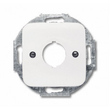 Плата центральная (накладка) с суппортом для командно-сигнальных приборов D=22.5 мм, серия Reflex SI, цвет альпийский белый | 1724-0-1150 | ABB